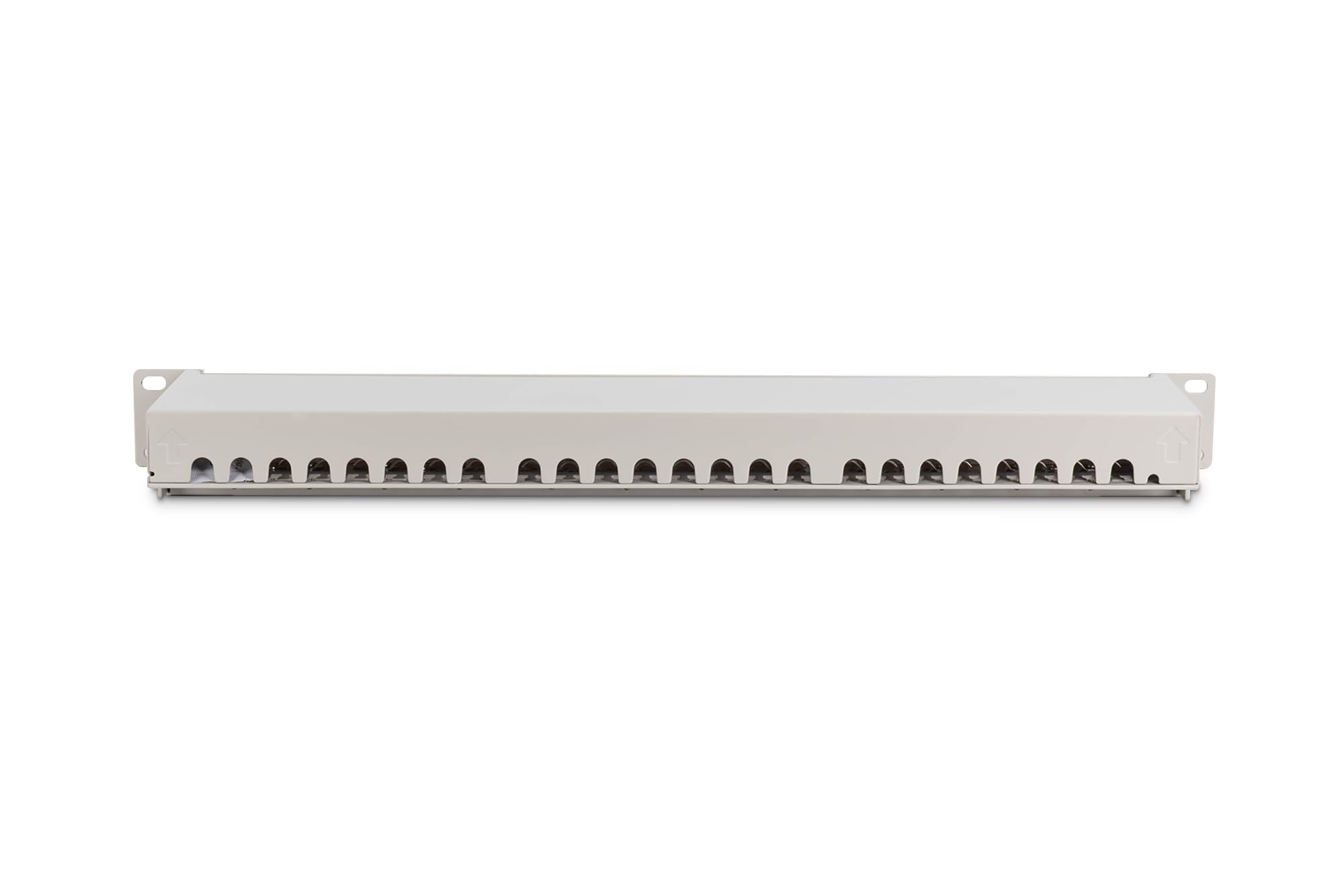 DIGITUS Panel de conexiones – Cat-6 – 19 pulgadas, 1U – 24 puertos RJ45