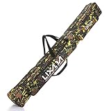 Lixada Borsa da Pesca Portatile Canna da Pesca Sacchetto Doppio Strato Grande capacità Canna da Pesca Tackle Bag 120/150 cm