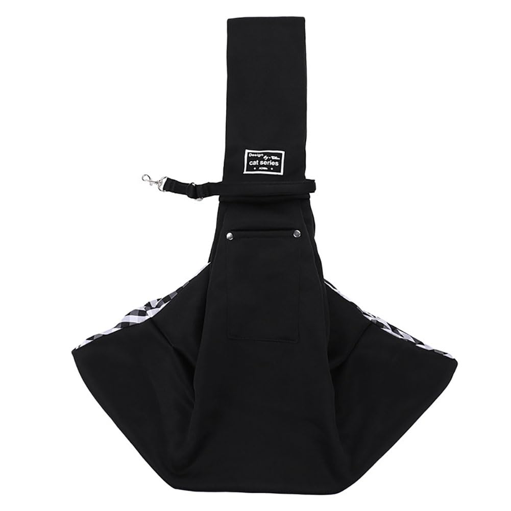 Sacs de Transport Bandoulière pour Chien Chat Portable Sac de Transport Réglable pour Petits Animaux Sac de Single-épaule Chiot Chaton Respirant Sac de Voyage Chien pour Parc Camping Vélo