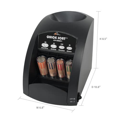 Royal Sovereign CO-1000 Coin counting machine Nero...