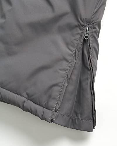 Arctic Hero Men’s Snow Bib – Insulated Waterproof Snow Pants Ski/Snowboard Overalls (S-2Xl), Size X-Large, Grey #TOP4