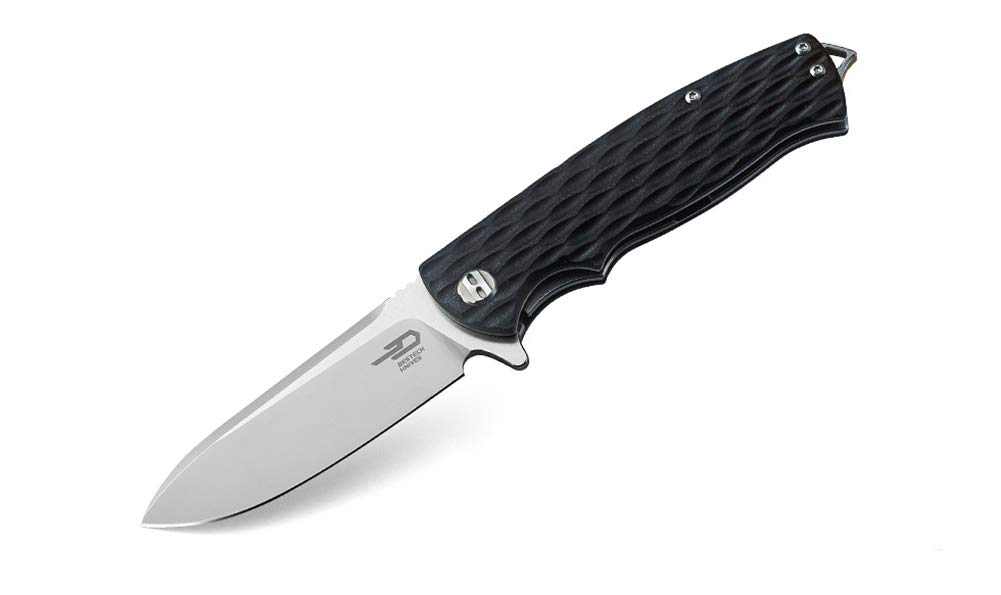 BestechKNIVES Grampus G10 Linerlock Black (BTKG02A-BRK)