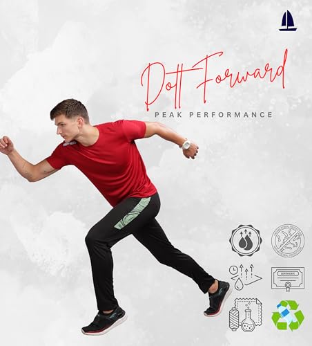 Image of Men's Regular Fit Quick-Dry Active T-Shirt for Gym & Sports - Stylish, Comfortable, and Perfect for Workouts & Everyday Wear