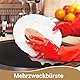 SEPGLITTER Gemüsebürste, 11 * 6cm Spülbürste Holz Gemüsebürste Holz für Kartoffeln Karotten Obst, Küchenbürste aus für Gemüse und Obst