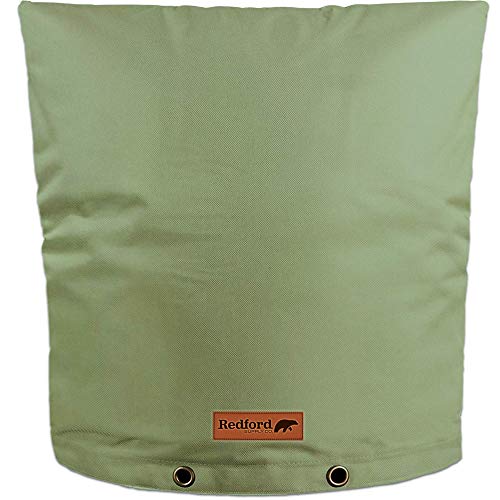 Redford Supply Pro Outdoor Backflow Preventer Insulation Cover - Protect Your Pipes from Freezing in Winter!