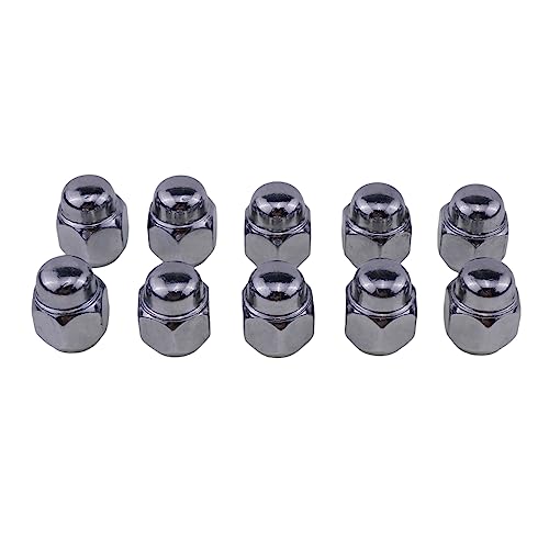 Image of DVPARTS 10X Wheel Nuts 611-076 12mm-1.25 Acorn-19mm Hex, 24mm Length Compatible with Dorman Subaru BRZ, Ascent, Crosstrek, Outback, Legacy, Impreza, Forester, DL