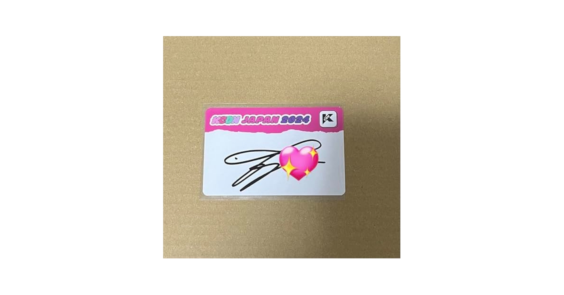 BOYNEXTDOOR KCON2025 くじ イハン サイン入りポラロイド BOYNEXTDOOR KCON2025 くじ イハン サイン入りポラロイド