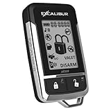 Excalibur 151003E Replacement 2 Way LCD Alarm Remote for Al18703Db
