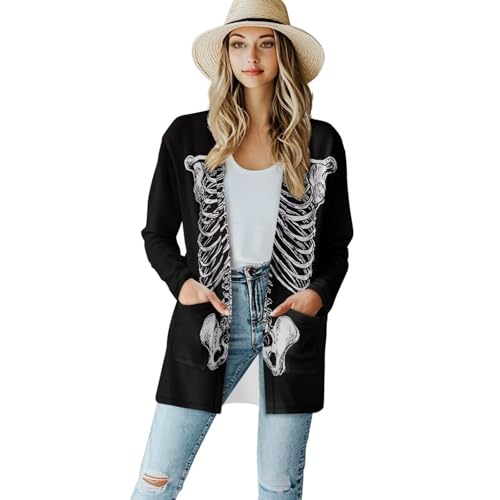 Image of Women's Open Front Cardigan Long Sleeve Loose Sweater Lightweight Soft Cardigan Jackets
