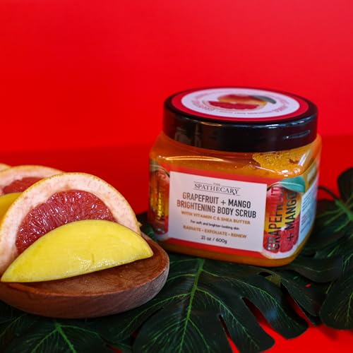 The Spathecary Grapefruit + Mango Brightening Body Scrub thumb #2