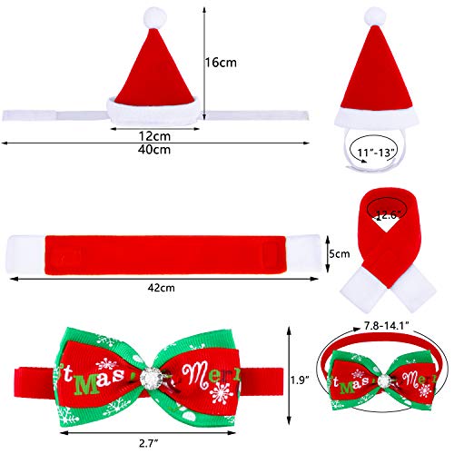 Frienda 6 Pezzi Natale Animale Domestico Costumi