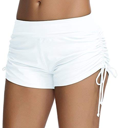 OLIPHEE Donna Mare e Piscina Pantaloncini da Nuoto...