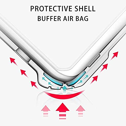 Image of Shockproof Back Cover Case for Samsung Galaxy A22 4G | 360 Degree Protection | Protective Design | Eagle Transparent Back Cover Case for Samsung A22 4G (PC, TPU | Black)