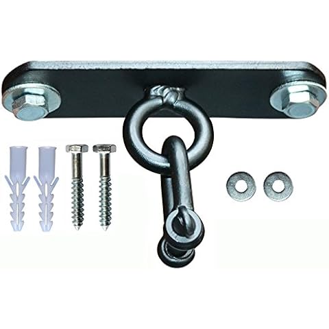 AQF Boxing Punch Bag Iron Ceiling Hook Mount Heavy Duty MMA Training Ceiling Hanger Cover