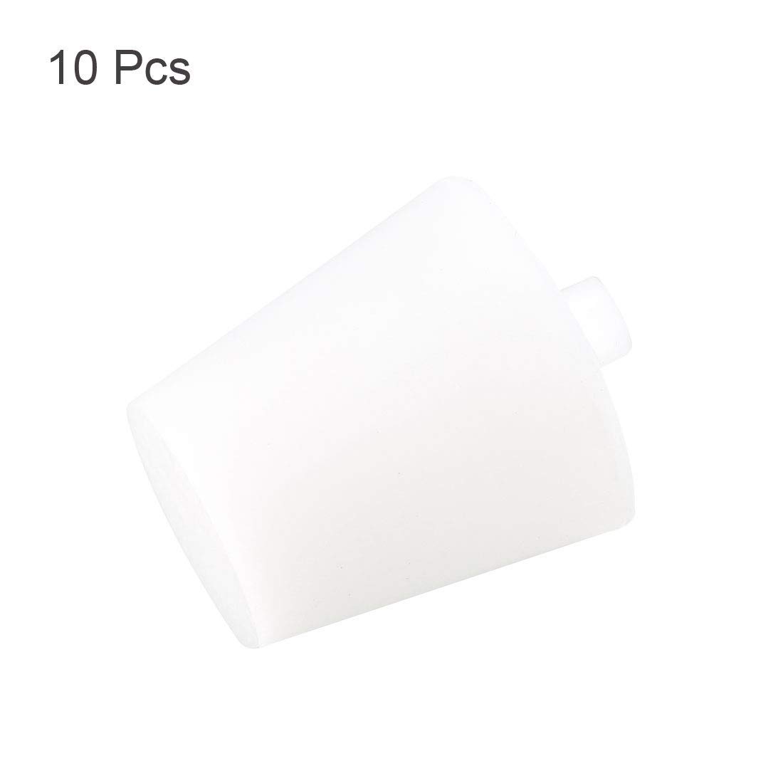 20 Bouchons Silicone T Haute Température 12x8x5mm - Étanches Pour Anodisation Et Revêtement
