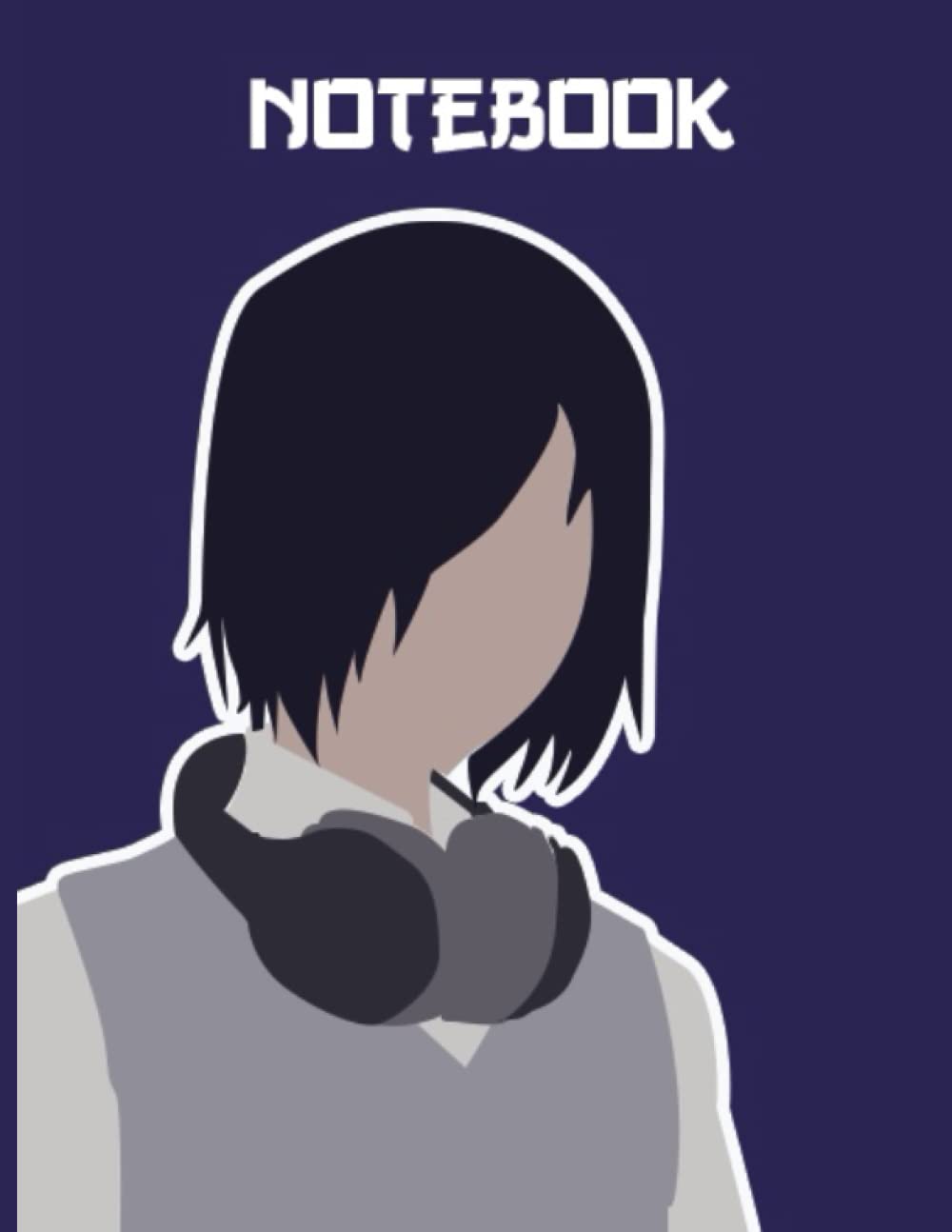 Kaguya Sama Notebook and Journal: Ishigami Yu Themed: Notebook and Journal for Otakus and Gamers, 120 blank pages, 8.5 x 11 in, Perfect Gift for Anime