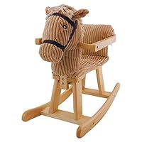 Bieco Pluche schommeldier ezel Fips, 60 cm