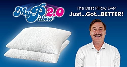 Mypillow 2.0 Cooling Bed Pillow, 2-Pack King Firm #TOP4