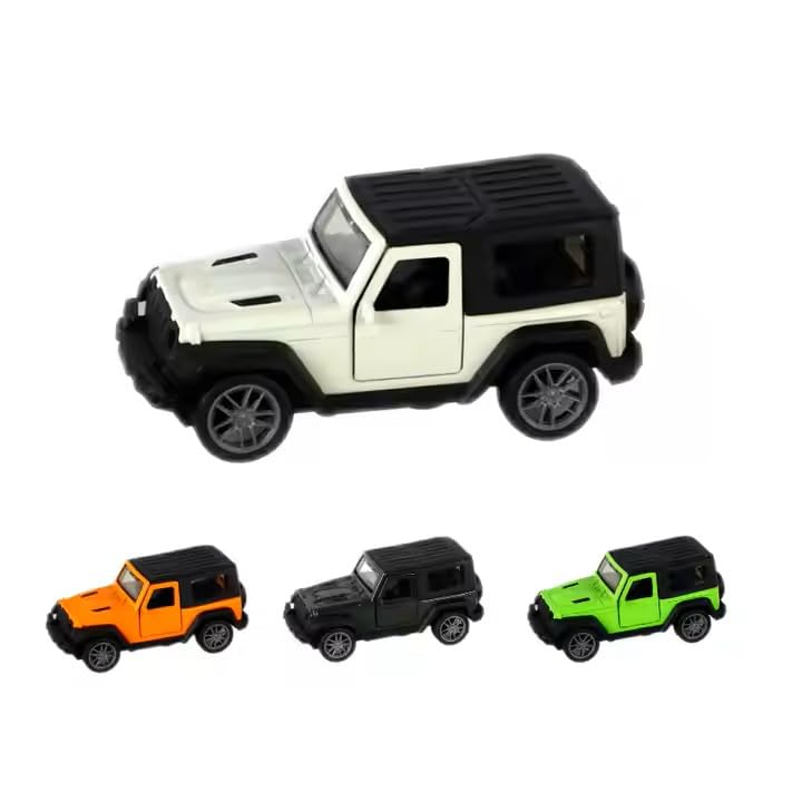 THE VOILA COMPANY Metal Thar Diecast Toy Car with Openable Doors 1:36 Scale