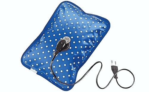 Viancy Electric Hot Water Bag Heating Bag Heat Pad Pouch for Full Body Pain Relief in Periods Cramps Sport Injury Back Pain (Multicolor Pack of 1)