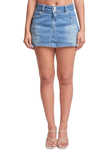 YMI Jeans Women’s Denim Micro Skirt