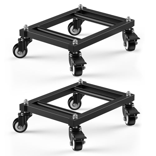 IMAYCC 2Pcs Carrello Sposta Moto Totale Carico 3000LB, Adattabile Carrello