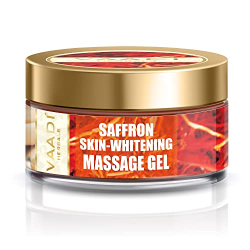 Vaadi Herbals Saffron Skin Whitening Massage Gel, 50Ml