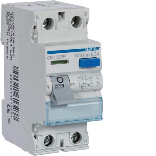 CFC263P Interrupteur 2P 63 A pour rénover un tableau électrique