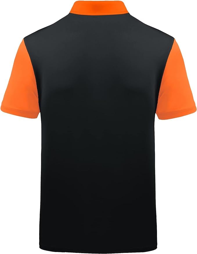  ZITY Men's Golf Short Sleeve Shirt for Men Global Recycled Standard
| ZITY Golf Polo Shirt Short Sleeve Moisture Wickin