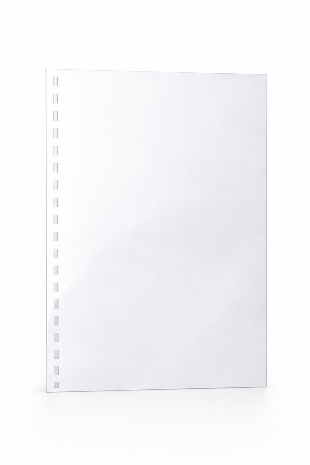 Bind2Go® A4 Clear PVC Binding Covers – 240 Micron – Pre-Punched (21 Hole) for Comb Binding – Pack of 25