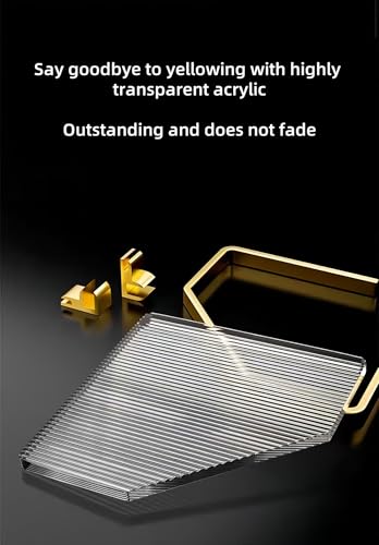 Estante de ducha esquinero de 3 capas impermeable para champú y baño 7
