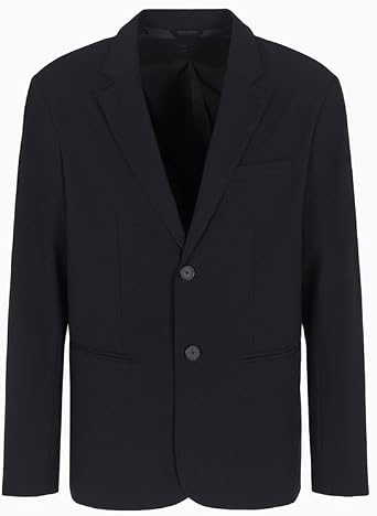 Armani Exchange Men's Ultra Stretch Twill Double Button Blazer Jacket