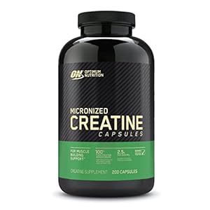 Optimum Nutrition Creatine 2500, Standard, 200 Capsules