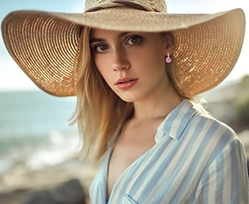 VONSSY Orecchini pendenti in cristallo da donna |