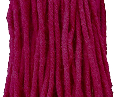 Image of Thick Chunky Wool, Magenta 300 gm S-M Best Used with Knitting Needles, Crochet Needles Wool Yarn for Knitting. by SIMI Enterprise