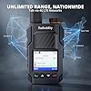 Radioddity TomoLink PoC Radio, Unlimited Long Range Walkie Talkies for Adults with 4G LTE Coverage, Phone-to-Radio Talk via App, 2500mAh Battery Two Way Radio for Construction & Security, 2 Pack