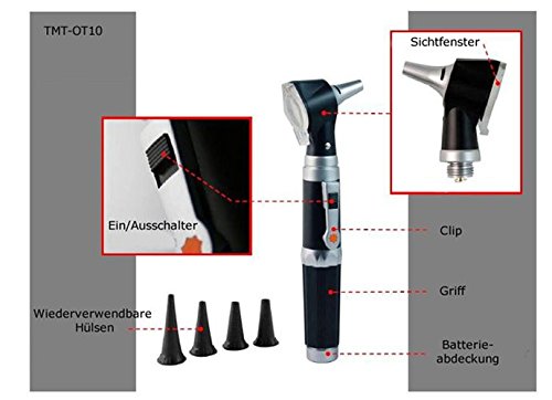 OTOSCOPE OTHOSCOPE AURISCOPE HALOGEN ENDOSCOPE OREJA OIDO MIRLA ANALISIS OT1