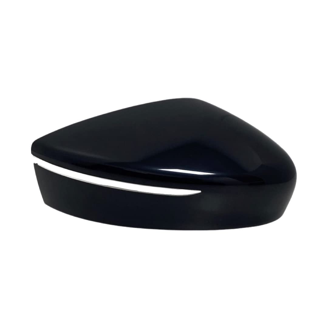 Spieg Passenger Side Mirror Cover for 2020-2022 Nissan Versa SR, SV Material Black Right Housing Cap 96373-5RB1H