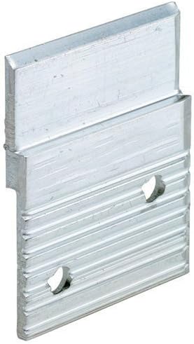 20 Pack MF 625 Z-Clips Mill Finish .175" x .625" Picture Hangers and French Cleat Mounting Hardware for Mirrors by Orange Aluminum - Made in USA
