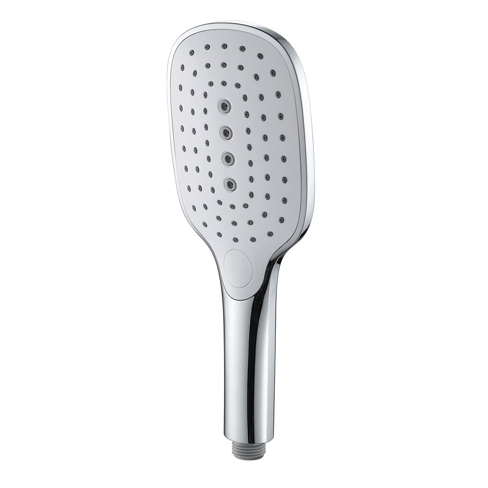 Shower Head Doccette, Soffione Doccia ad Alta Pressione 3 modalità di Getto con Pulsante Easy-Click, Soffione Doccia di Ricambio Resistente Universale Regolabile, Soffioni Doccia ad Alta Pressione
