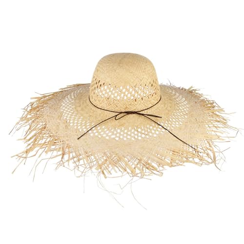 Chapeau paille respirant idéal pour votre prochain événement de jardin chic