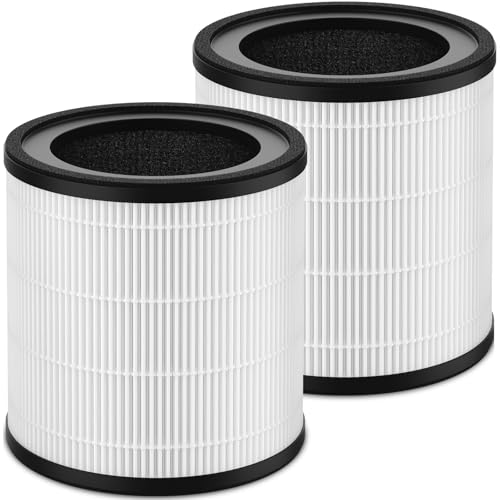 Image of Maf-03 Replacement Filter for Ibuki L Air Cleaner Purifier MA-03 MA-03CW, Part MAF-03, 3 Stage Filtration, 2 Pack