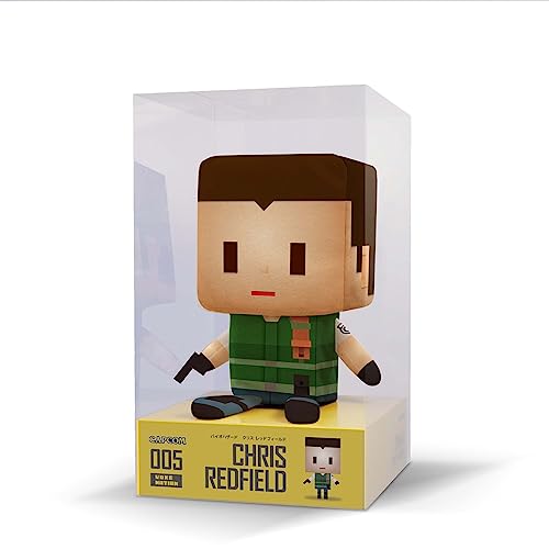Il peluche misura 15,2 cm Capcom Resident Evil: Chris Redfield 40° Anniversario di Voxenation Peluche