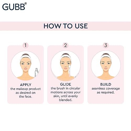 Image of GUBB Multi use Oval Makeup Brush