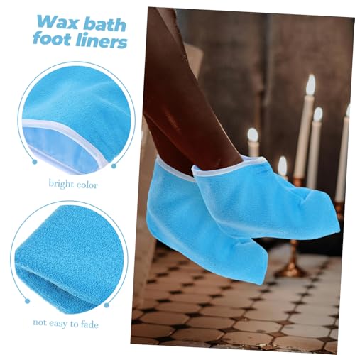 Cubiertas para Pies con Parafina Reutilizables MERRYHAPY miniatura 2