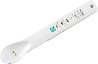タニタ 塩分計 しおみスプーン SO-302 ホワイト D1.3xW16xH2.8cm