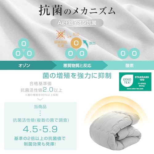 Sun Deco 掛け布団 肌掛け布団 セミダブル E014 の商品画像 4