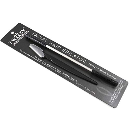 Tweezy Value Pack - Facial Hair Epilator - Threading Tool Facial Hair Remover for Women. Brow Shaper Dermaplaner for Peach Fuzz Threading Epilation