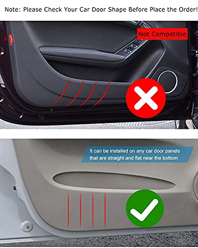 KAPROVER 4 luci per portiera dell'auto, luci per