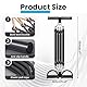 FUNFLEX Widerstandsband Set 45kg Sit-Up Trainingsgerät mit Gummigriffen, Fußpedal und Türanker - Fitness Expander für Zuhause, Home Gym, Muskeltraining, Krafttraining, Resistance Band System